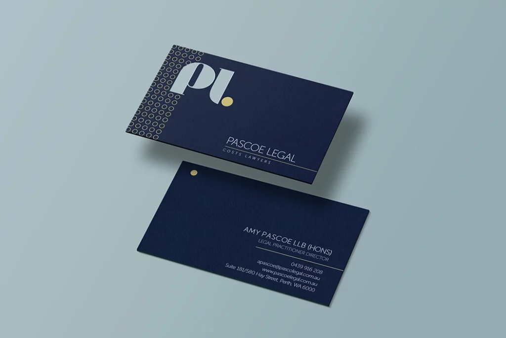Pascoe Legal business card